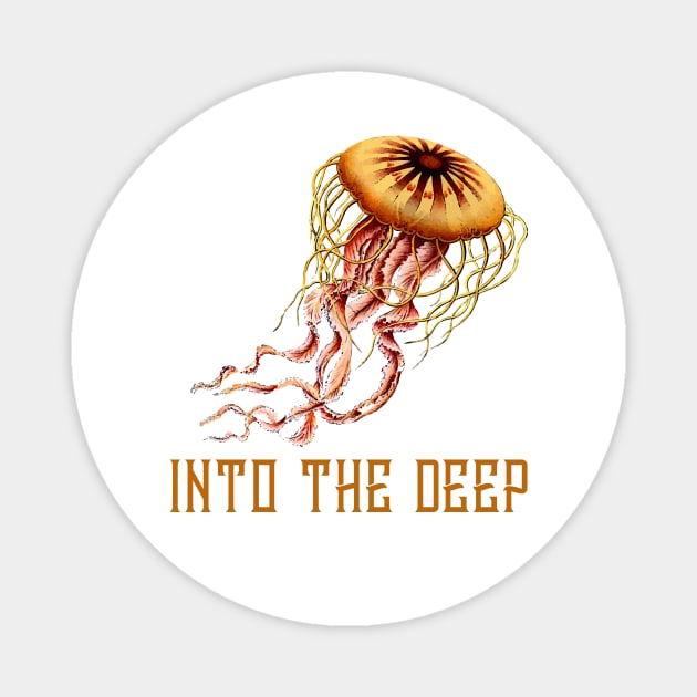 Into The Deep Jellyfish Magnet by shipwrecked2020